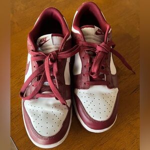 Mens Nike Dunk Low Retro Team Red/Team Red-White (Dd1391 601)